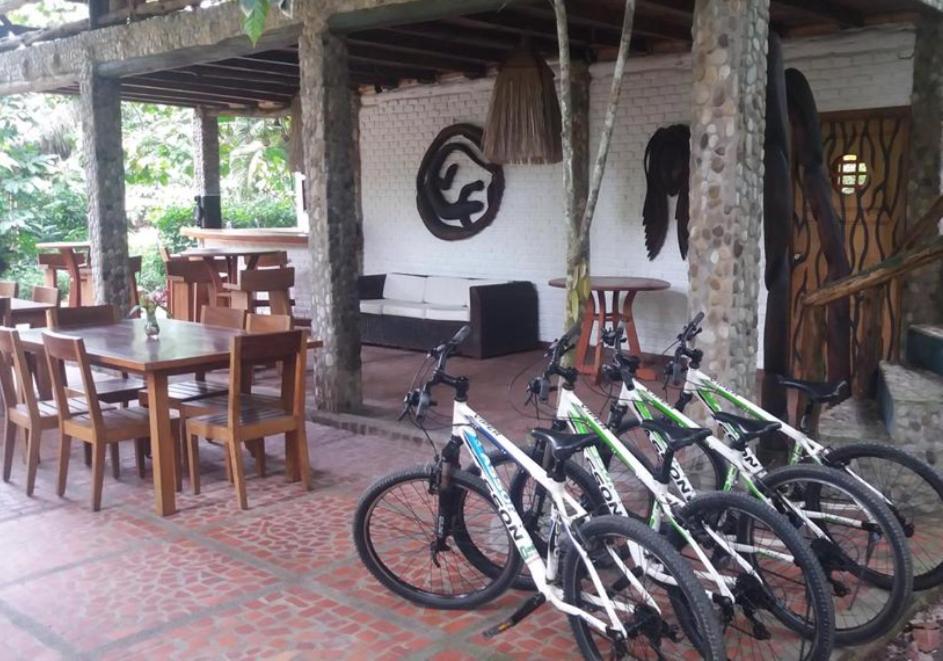 El Campito Lodge Ayampe Exteriör bild