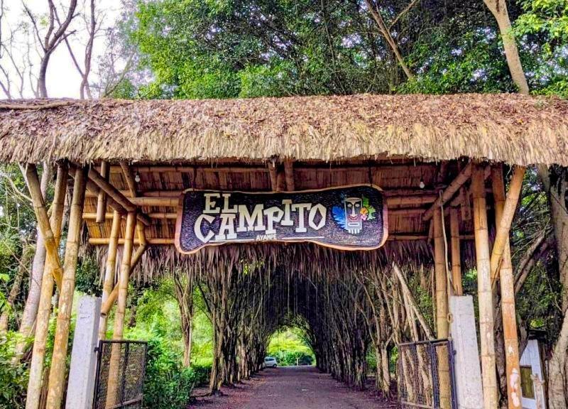 El Campito Lodge Ayampe Exteriör bild