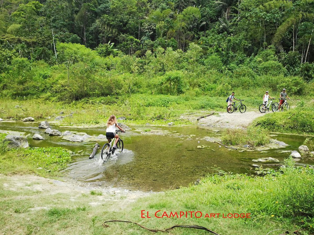 El Campito Lodge Ayampe Exteriör bild